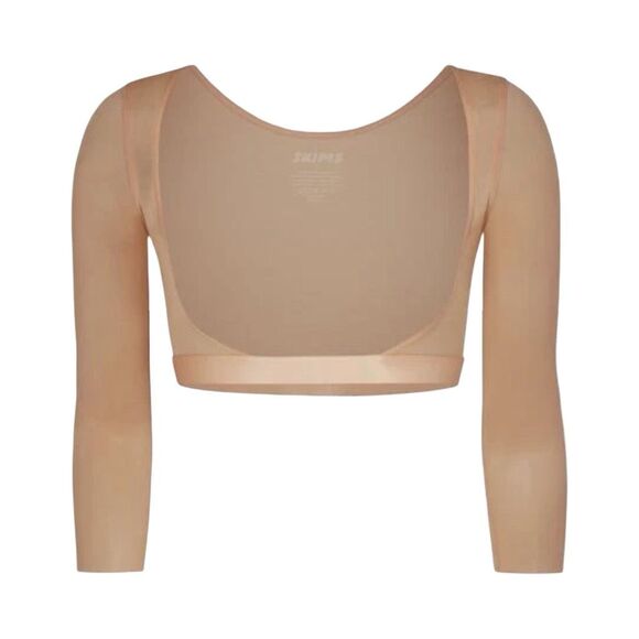 SKIMS Barely There Shapewear Arm Shaper - Size Medium - Clay - Picture 1 of 7